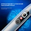 Розумна зубна електрощітка Oclean X Pro Digital Electric Toothbrush Glamour Silver (6970810552560) - 9