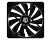 Вентилятор ID-Cooling WF-14025-XT, 140x140x25мм, 4-pin PWM, чорний - 1