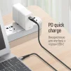 Кабель ColorWay USB Type-C - USB Type-C PD Fast Charging, 3А, 65W, 1м Grey (CW-CBPDCC040-GR) - 6