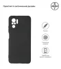 Чохол-накладка Armorstandart Matte Slim Fit для Xiaomi Redmi Note 10/10s Black (ARM58702) - 2