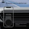 Тримач автомобільний СolorWay Metallic Air Vent-1 Black (CW-CHM04-BK) - 6
