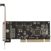 Контроллер Frime MCS9865 (ECF-PCIto2S1PMCS9865.LP) PCI-2xRS232+1xLTP - 1