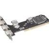 Контролер Frime NEC720201 (ECF-PCItoUSB002) PCI-USB2.0(4+1) - 2