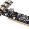 Контролер Frime VT6212 (ECF-PCItoUSB001) PCI-USB2.0(4+1) - 4