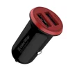 Автомобильное зарядное устройство для ColorWay (2USB,3.4A, 17W) Red/Black (CW-CHA026-BK) - 1