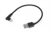 Кабель Cablexpert (CC-USB2-AMCML-0.2M), USB2.0 BM-Type-C, 0.2м, черный - 2