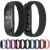 Ремінець BeCover Elastic Nylon Style для Xiaomi Mi Smart Band 5/Mi Smart Band 6 Size L Black/Red (706157) - 2