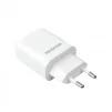Сетевое зарядное устройство Maxxter (1USBх2.4А) QC3.0 White (WC-QC-AtC-01) + кабель USB Type-C - 2