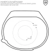 Ремінець Armorstandart для Xiaomi Mi Band 4/3 Dark Grey (ARM52157) - 3