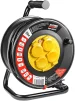 Подовжувач на котушці Stark CRP 1525-P (242000001) 4 розетки, 25 м, чорний - 1