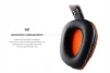 Bluetooth-гарнітура Kotion EACH B3506 Black/Orange (ktb3506bt) - 6