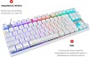 Клавіатура Motospeed K82 Outemu Blue White (mtk82wmb) - 4