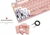 Клавіатура бездротова Motospeed GK82 Outemu Blue Pink (mtgk82pmb) - 5