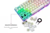 Клавіатура Motospeed K87S Outemu Blue White (mtk87smb) - 5