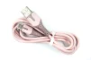 Кабель Dengos USB-USB Type-C 1м Rose (PLS-TC-IND-SOFT-ROSE) - 1