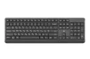Клавіатура бездротова 2E KS220 WL Ukr Black (2E-KS220WB) - 1