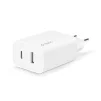 Сетевое зарядное устройство для Ttec SmartCharger Duo USB-C/USB-A 2.4А/12Вт White (2SCS25B) - 1