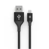 Кабель HP USB - Lightning, 2м, чорний (DHC-MF100-2M) - 1