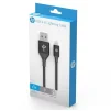 Кабель HP USB - Lightning, 2м, чорний (DHC-MF100-2M) - 2