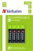 Акумулятори Verbatim AAA/HR03 NI-MH 950 mAh BL 4шт - 1
