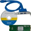 Плата розширення Frime (ECF-M2.M&Bto2USB3) M2-2xUSB3.0, NEC720201 - 4
