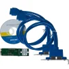 Плата розширення Frime (ECF-M2.M&Bto4USB3) M2-4xUSB3.0, NEC720201 - 3