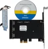 Плата расширения Frime (ECF-PCIEto8SATAIII001) PCI-E-8хSATAIII, 88SE9215 - 4