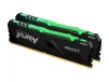 Модуль памяти DDR4 2x16GB/3600 Kingston Fury Beast RGB Black (KF436C18BBAK2/32) - 2