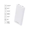 Универсальная мобильная батарея ColorWay Slim 10000mAh White (CW-PB100LPF2WT) - 7