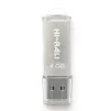 Флеш-накопичувач USB 4GB Hi-Rali Rocket Series Silver (HI-4GBVCSL) - 1