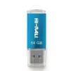 Флеш-накопитель USB 64GB Hi-Rali Rocket Series Blue (HI-64GBVCBL) - 1