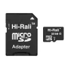 Карта пам`ятi MicroSDHC 32GB UHS-I Class 10 Hi-Rali + SD-adapter (HI-32GBSD10U1-01) - 1