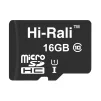 Карта пам`ятi MicroSDHC 16GB UHS-I Class 10 Hi-Rali (HI-16GBSD10U1-00) - 1