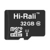 Карта пам`ятi MicroSDHC 32GB UHS-I Class 10 Hi-Rali (HI-32GBSD10U1-00) - 1