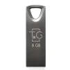 Флеш-накопичувач USB 8GB T&G 117 Metal Series Black (TG117BK-8G) - 1