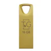 Флеш-накопитель USB 16GB T&G 117 Metal Series Gold (TG117GD-16G) - 1