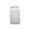 Флеш-накопичувач USB 64GB T&G 105 Metal Series Silver (TG105-64G) - 1