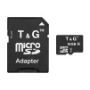 Карта памяти MicroSDHC 16GB UHS-I Class 10 T&G + SD-adapter (TG-16GBSD10U1-01) - 1