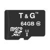 Карта памяти MicroSDXC 64GB UHS-I/U3 Class 10 T&G (TG-64GBSDU3CL10-00) - 1