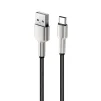 Кабель ColorWay USB-Lightning, head metal, 2.4А, 1м, Black (CW-CBUL046-BK) - 4