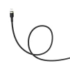 Кабель ColorWay USB-Lightning, spiral, 2.4А, 1м, Black (CW-CBUL051-BK) - 2
