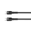 Кабель ColorWay USB Type-C - USB Type-C, 3.0А, 1м, Black (CW-CBPDCC047-BK) - 2