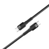 Кабель ColorWay USB Type-C - USB Type-C, 3.0А, 1м, Black (CW-CBPDCC047-BK) - 3