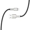 Кабель ColorWay USB-microUSB, head metal, 2.4А, 1м, Black (CW-CBUM046-BK) - 4