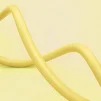 Кабель ColorWay USB-USB Type-C, soft silicone, 2.4А, 1м, Yellow (CW-CBUC043-Y) - 2