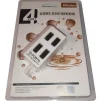 Концентратор USB 2.0 Atcom TD4004 4хUSB2.0 White (AT10724) - 2