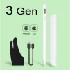 Стілус універсальний Goojodoq Active Magnetic 3 Gen Android iPhone (iPad до 2017) Type-C 1.2mm White (4000001752707W) - 2
