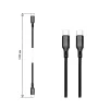 Кабель XoKo SC-230a USB Type-C-USB Type-C, 1м Black (XOKO SC-230a-BK) - 2
