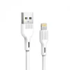 Кабель SkyDolphin S03L USB - Lightning 1м, White (USB-000417) - 1
