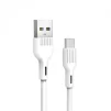 Кабель SkyDolphin S03T USB - Type-C 1м, White (USB-000419) - 1